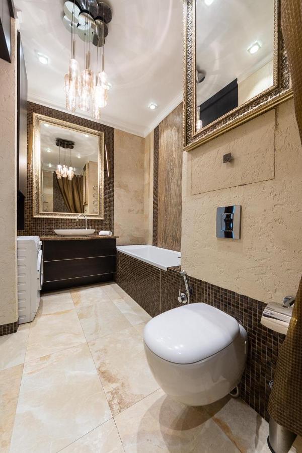 Exquisite Panoramic Views Apartment Dnipro Embankment Kyjev Exteriér fotografie