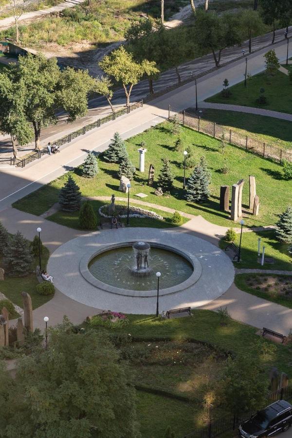 Exquisite Panoramic Views Apartment Dnipro Embankment Kyjev Exteriér fotografie