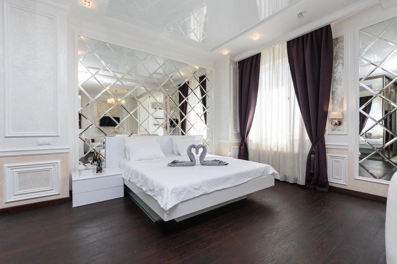 Exquisite Panoramic Views Apartment Dnipro Embankment Kyjev Exteriér fotografie